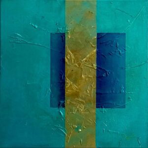 Scars of Life-Les cicatrices en relief qui parcourent la toile évoquent les blessures, les épreuves et les traces que la vie laisse sur chacun,